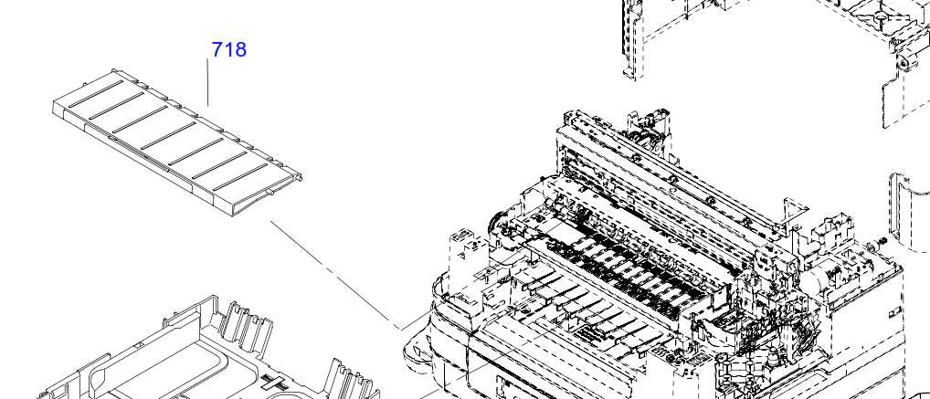 parts of a printer diagram