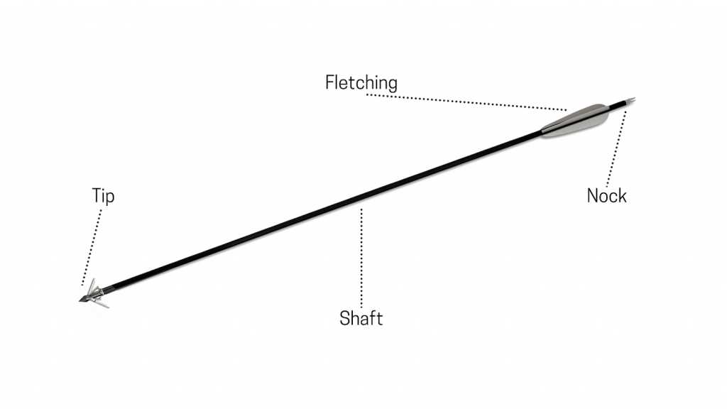 parts of an arrow diagram