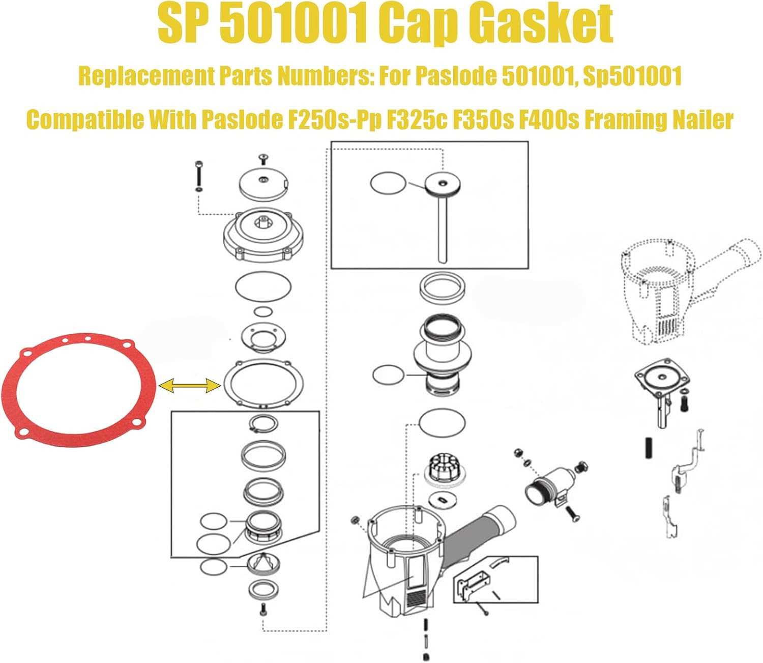 paslode pf350s parts diagram