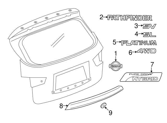 pathfinder parts diagram