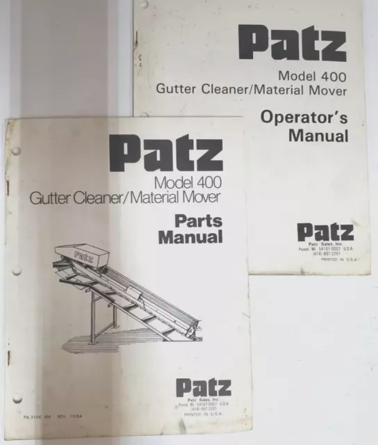 patz barn cleaner parts diagram