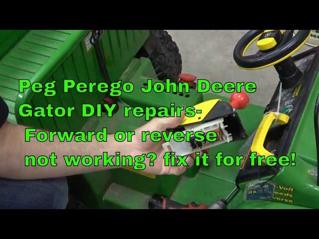 peg perego gator parts diagram