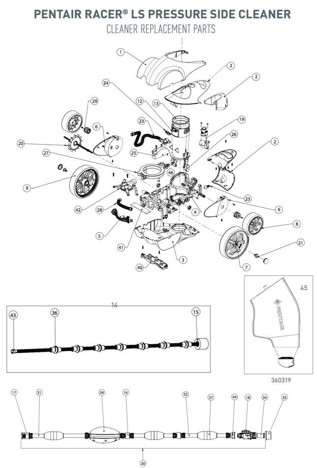 pentair racer parts diagram