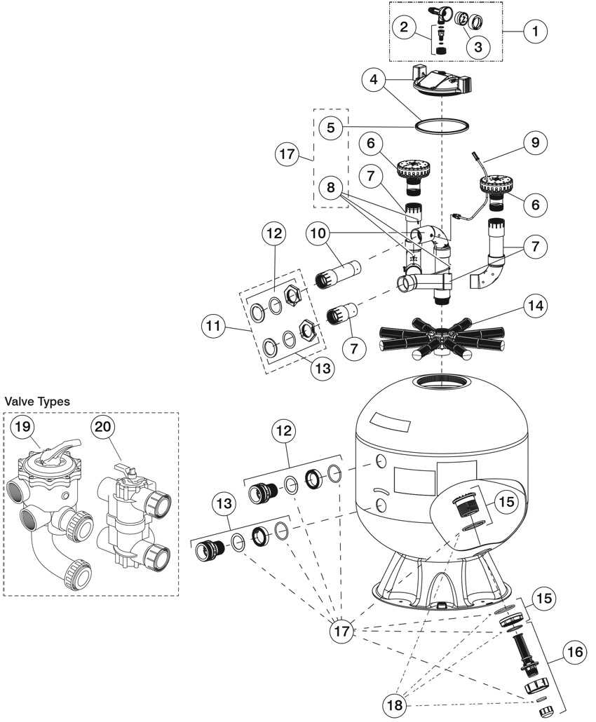 pentair triton ii parts diagram