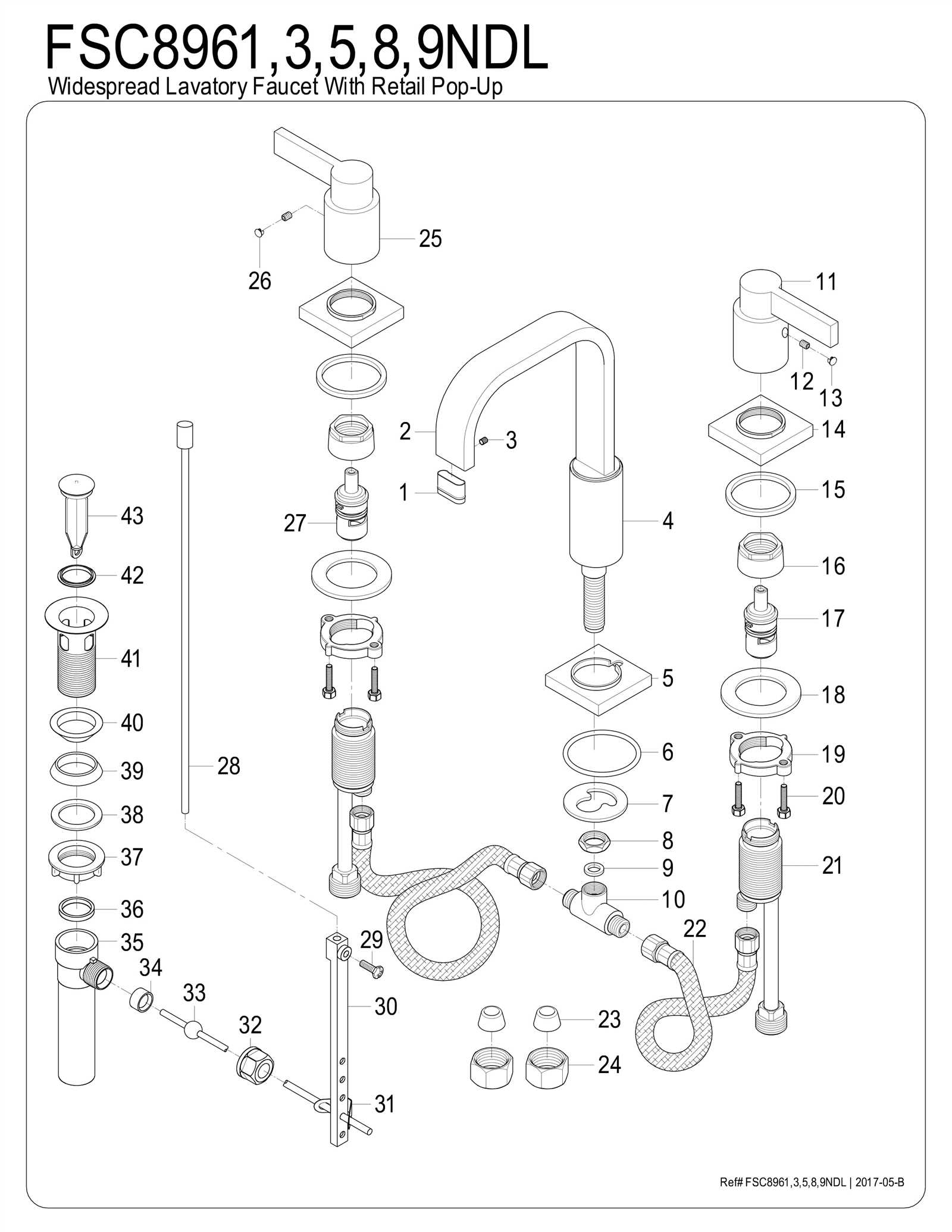 pfister bathroom faucet parts diagram