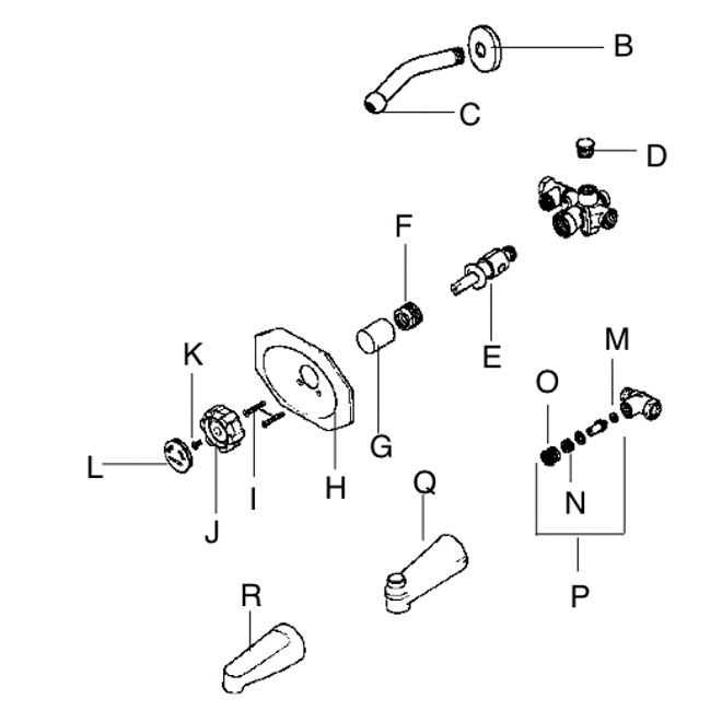 pfister shower valve parts diagram