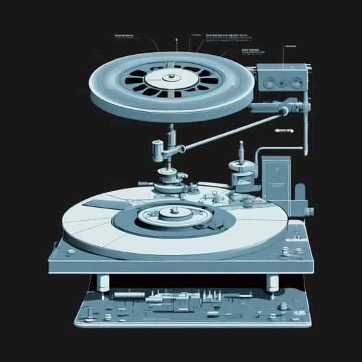 phonograph parts diagram