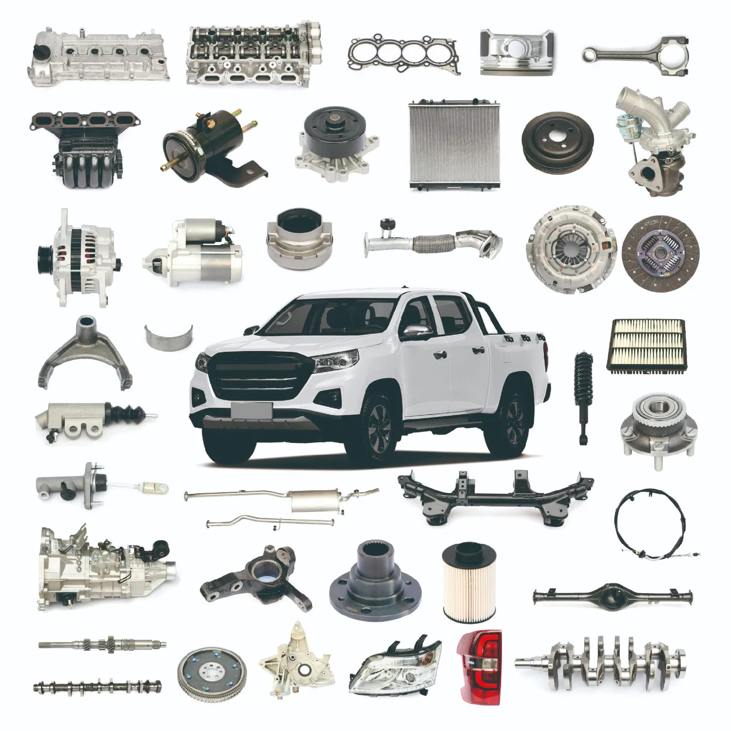 pickup truck body parts diagram