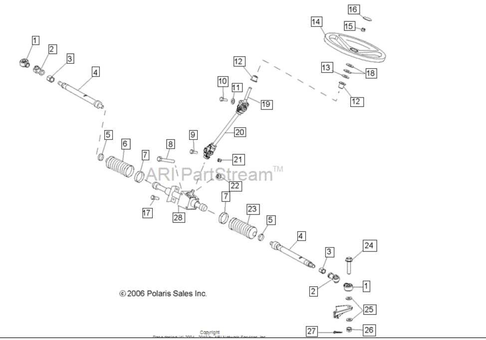 polaris ranger parts diagram