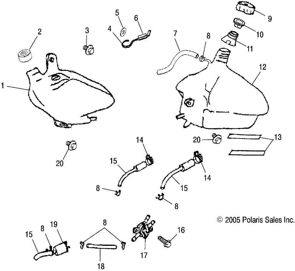 polaris rzr 800 parts diagram