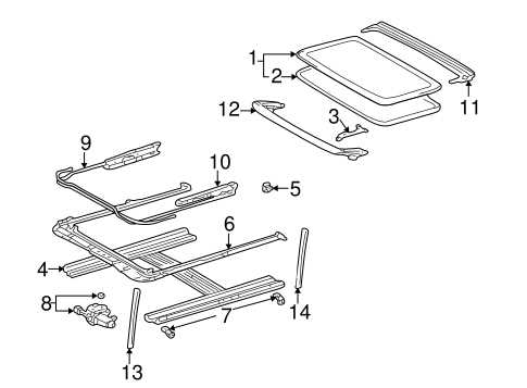 pontiac vibe body parts diagram