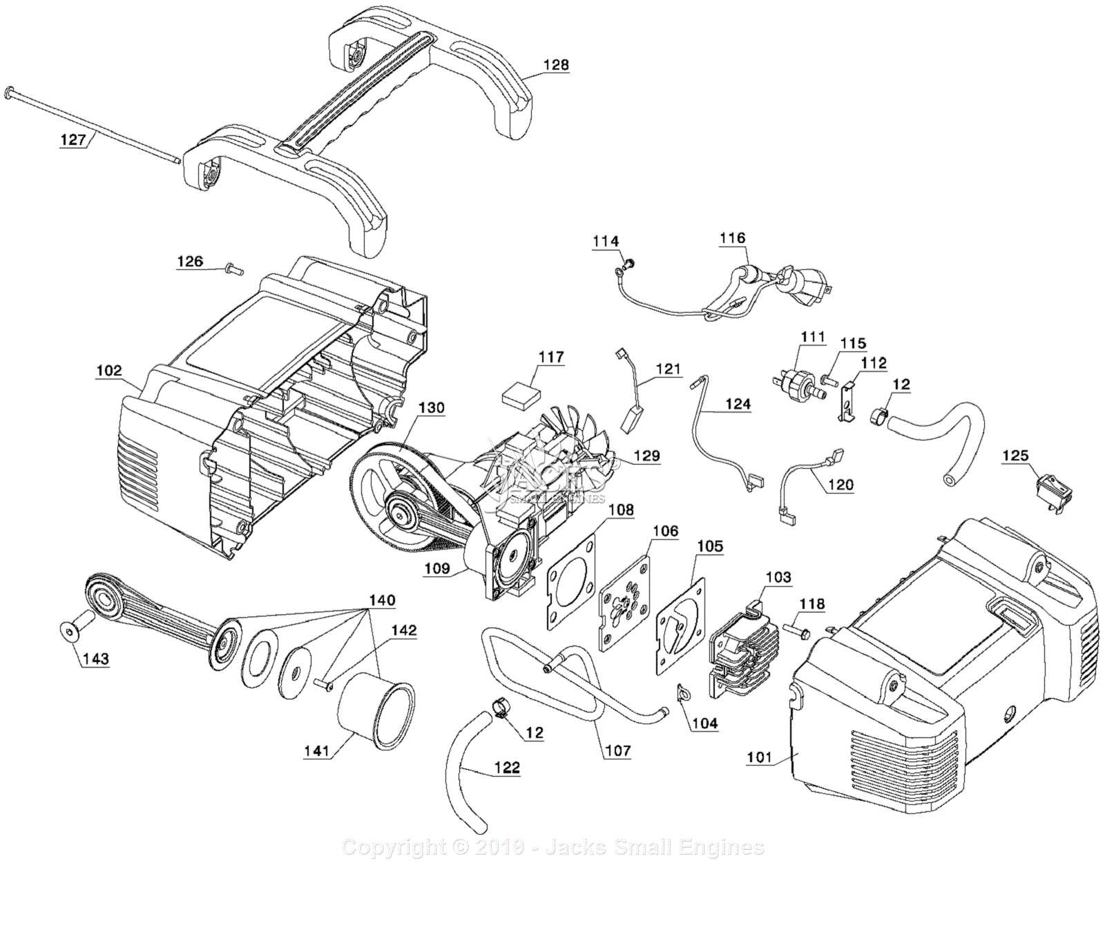 porter cable fr350a parts diagram