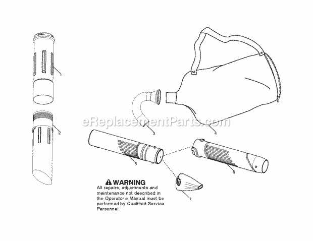 poulan pro leaf blower parts diagram