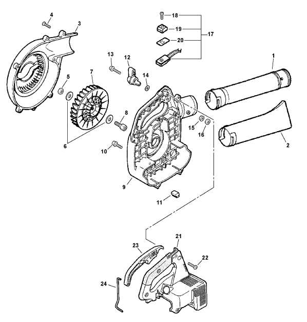 poulan pro snow blower parts diagram