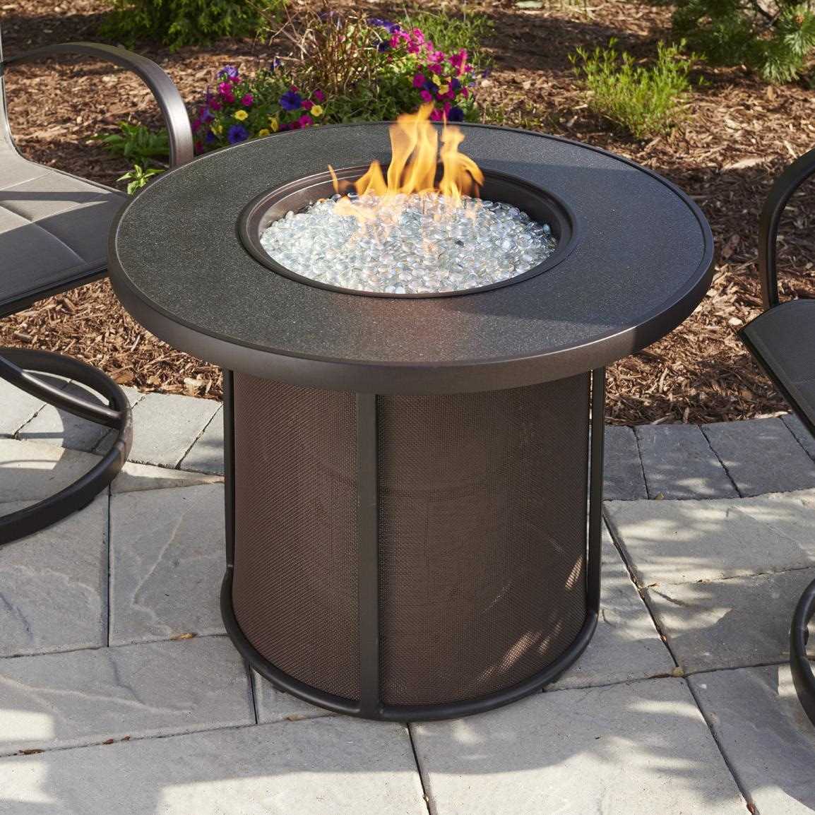 propane fire pit parts diagram