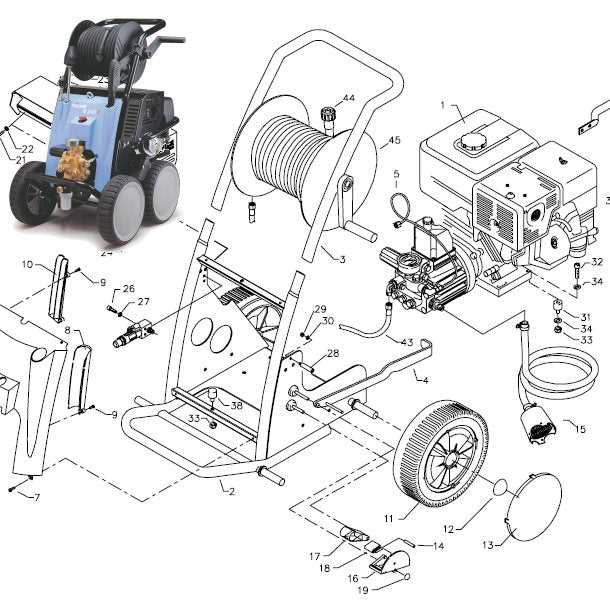 pump karcher pressure washer parts diagram