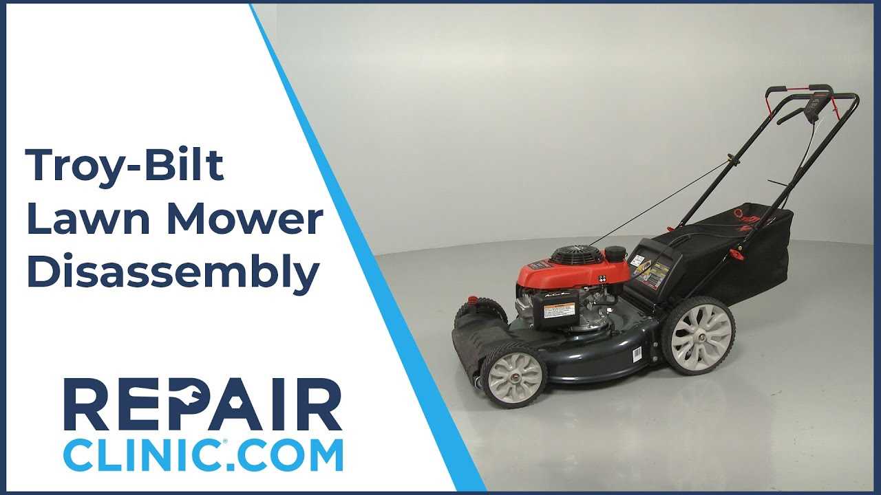 push mower troy bilt lawn mower parts diagram