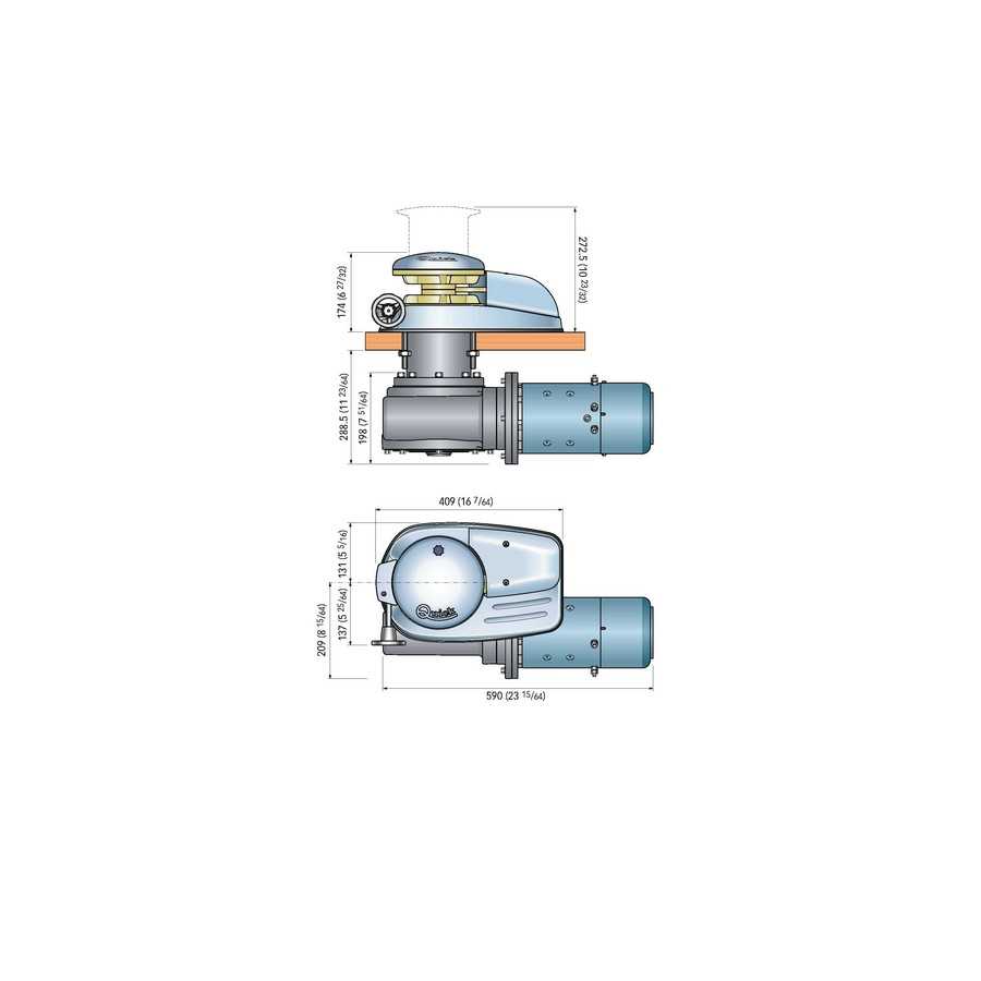 quick windlass parts diagram