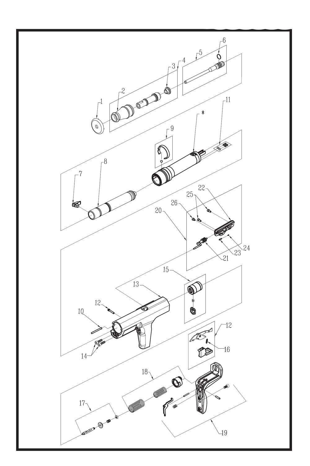 ramset cobra parts diagram