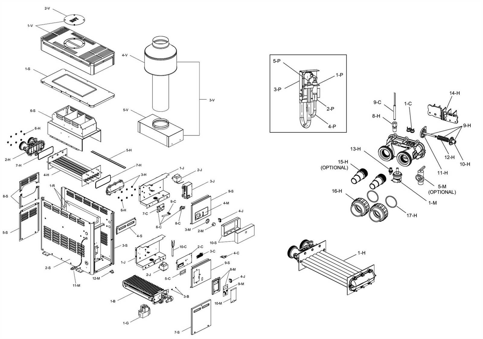 raypak parts diagram