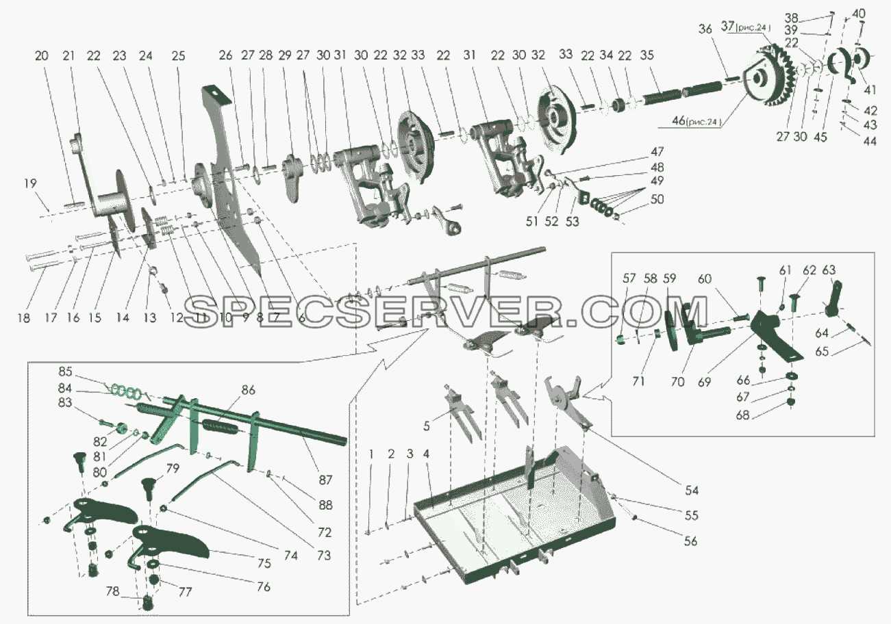 regula 25 movement parts diagram