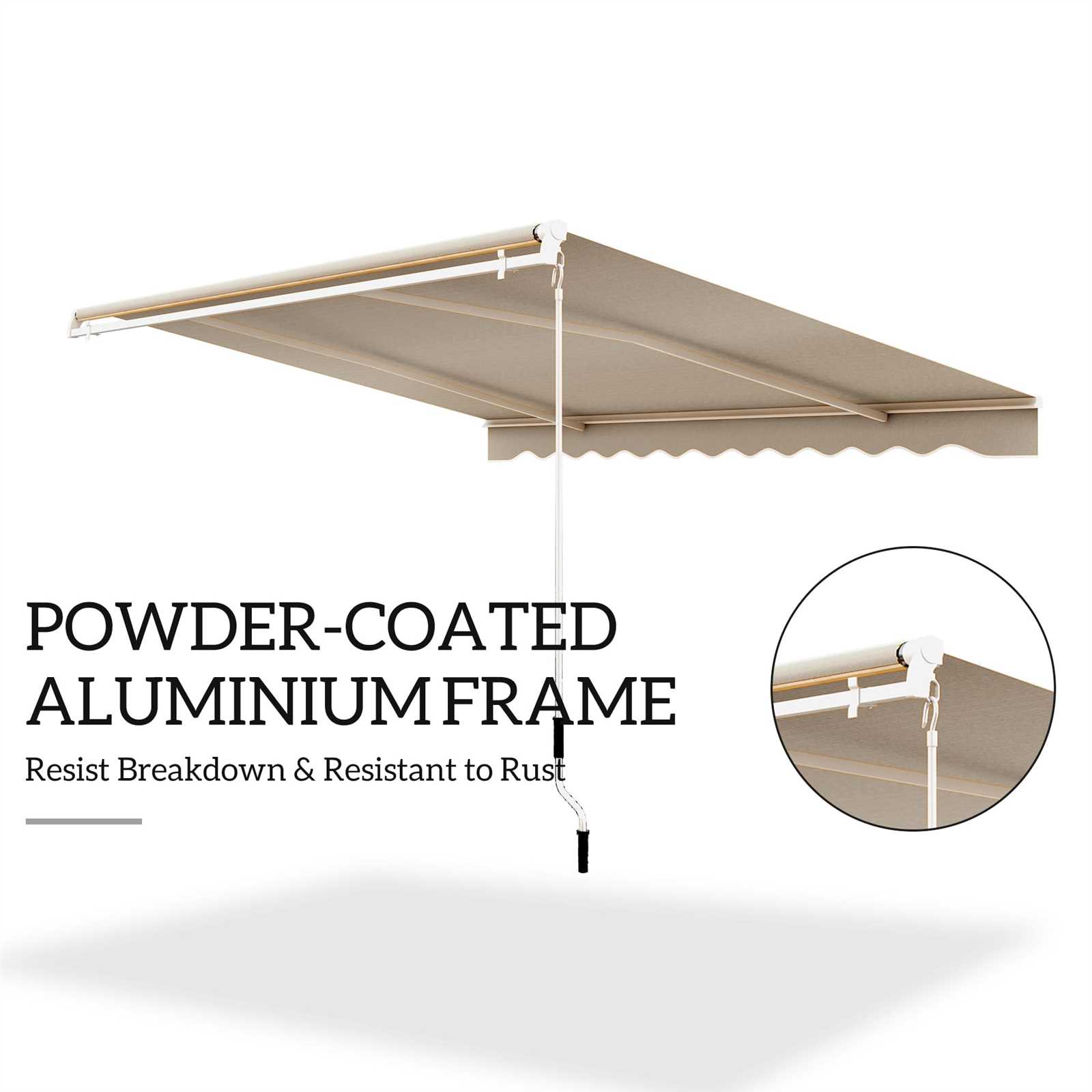 retractable awning parts diagram