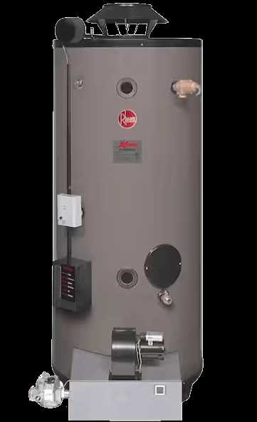 rheem tankless water heater parts diagram