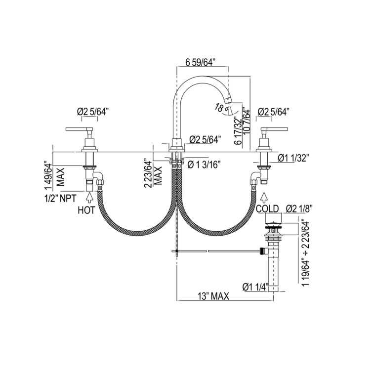 rohl faucet parts diagram