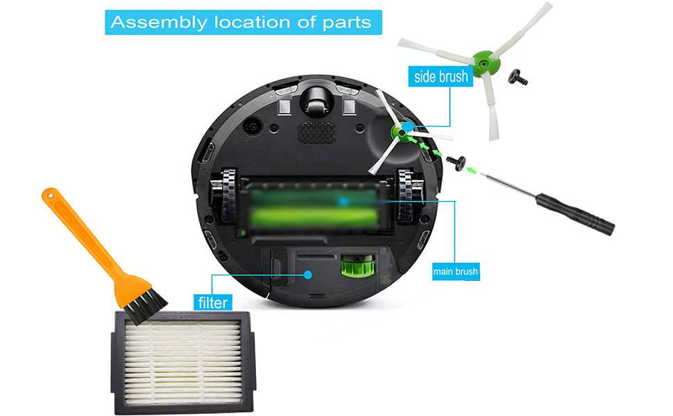 roomba 694 parts diagram