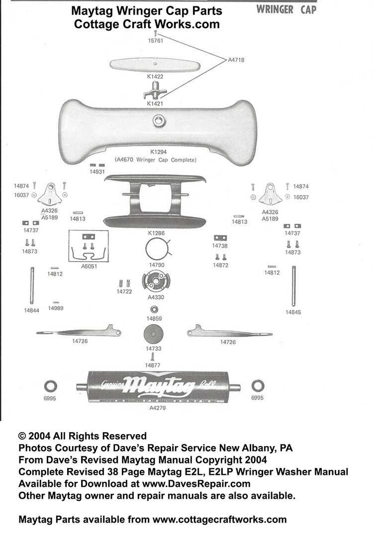 roper washer parts diagram