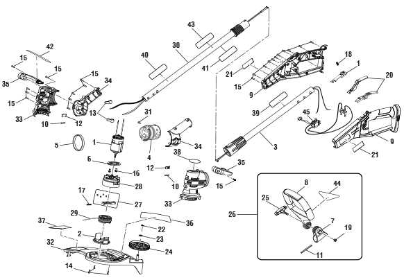 ryobi 18v trimmer parts diagram