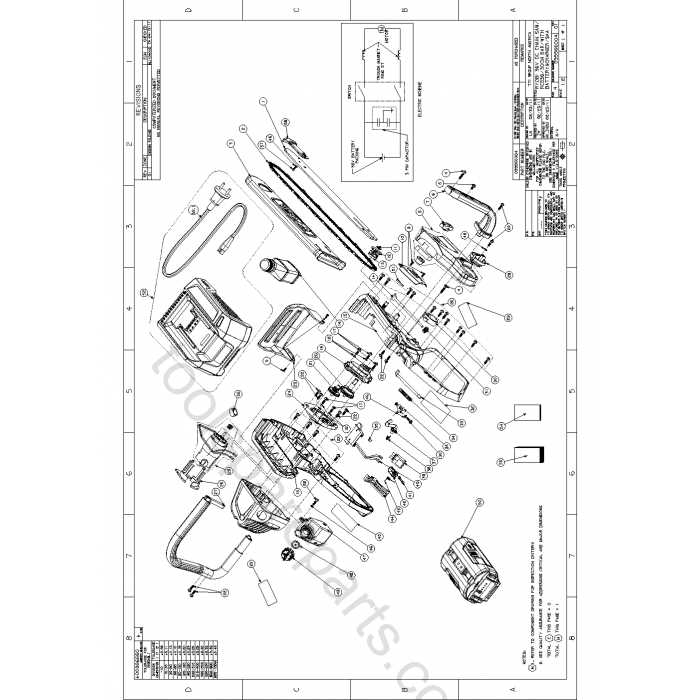 ryobi chainsaw parts diagram