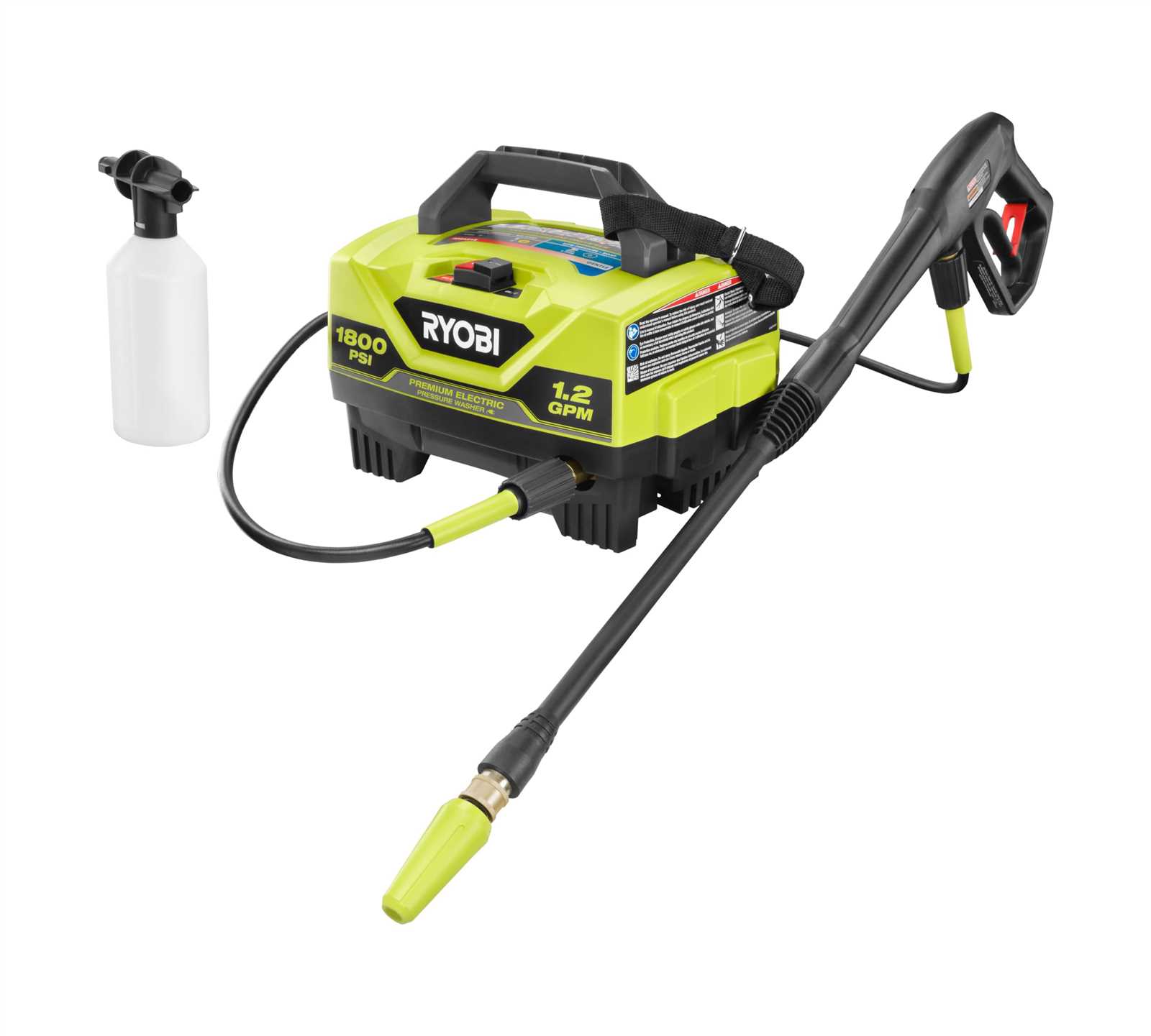 ryobi electric pressure washer parts diagram