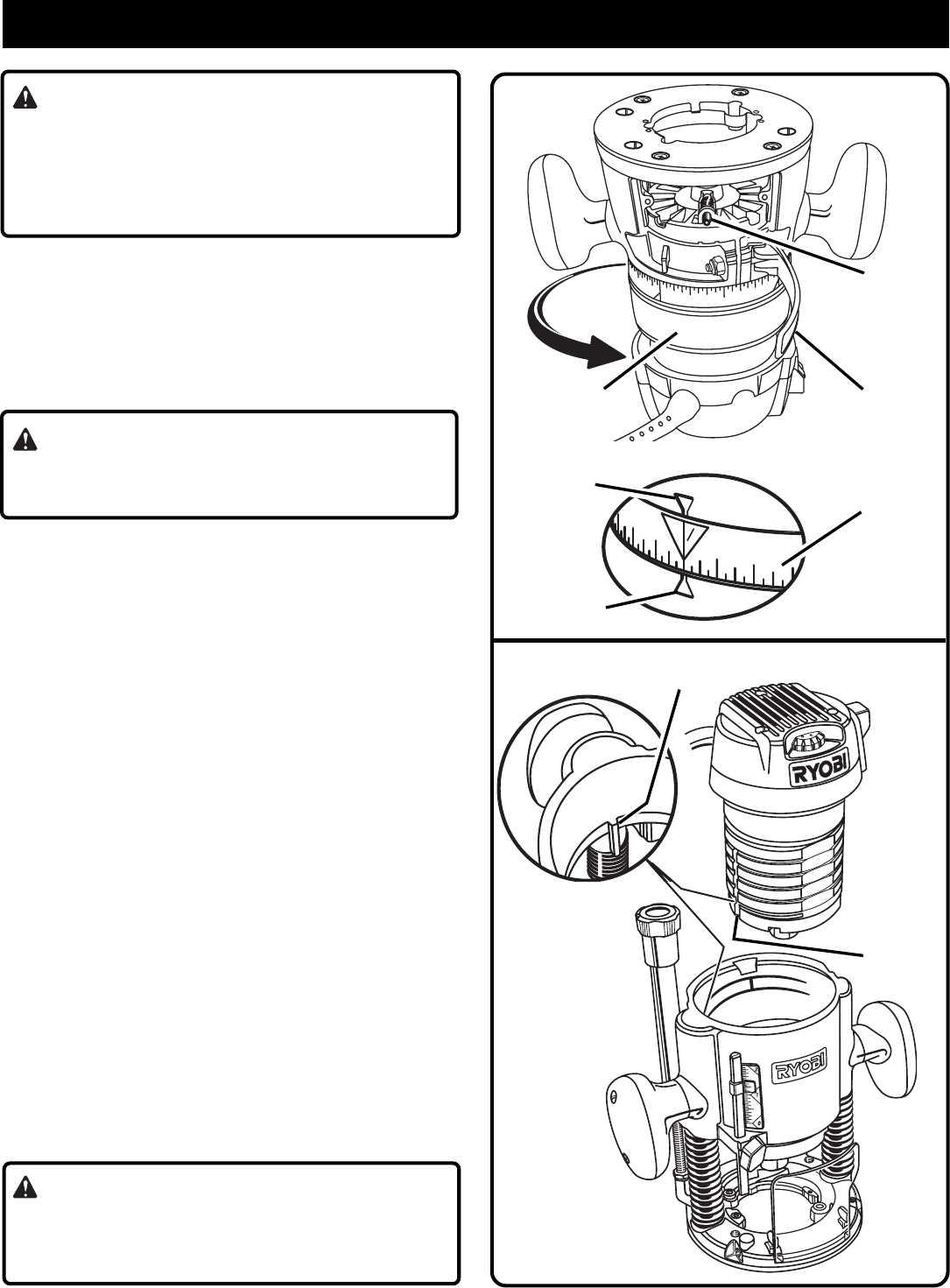 ryobi router parts diagram