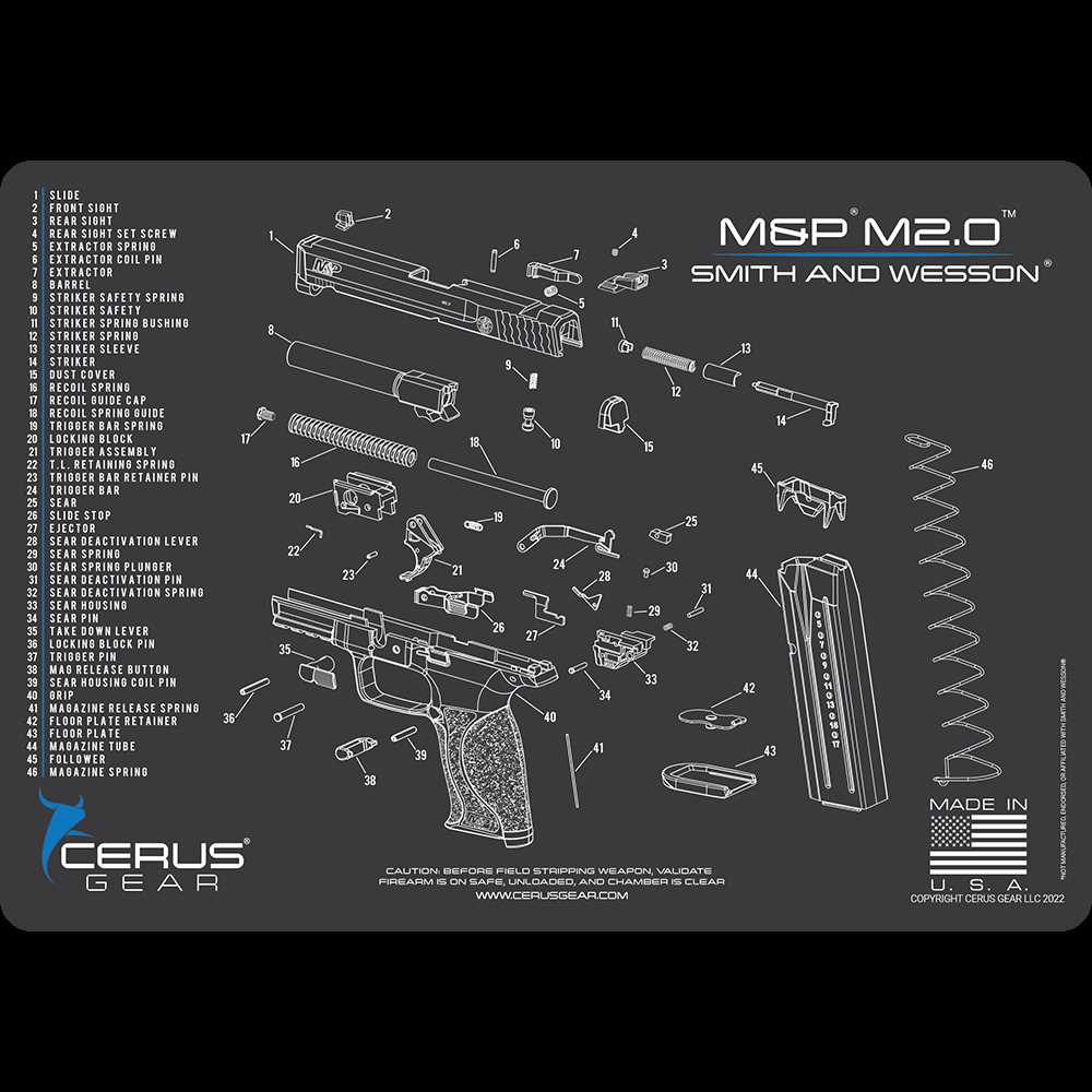 s&w m&p parts diagram