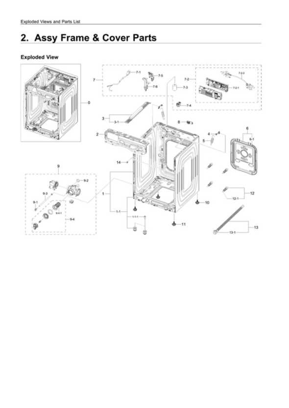 samsung wf45t6000aw parts diagram