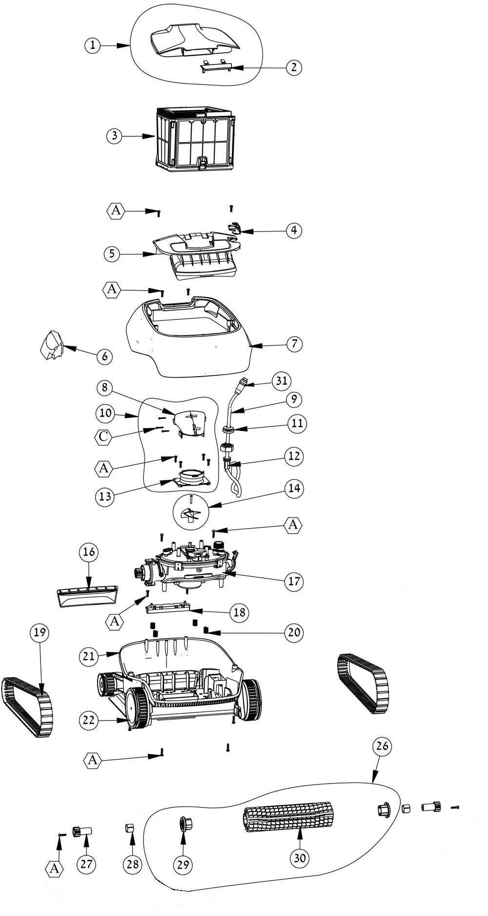 saturn parts diagram