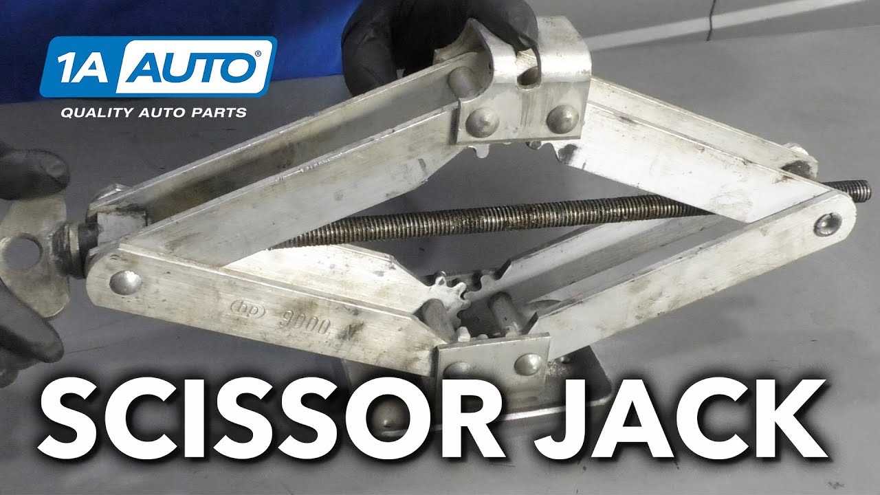 scissor jack parts diagram