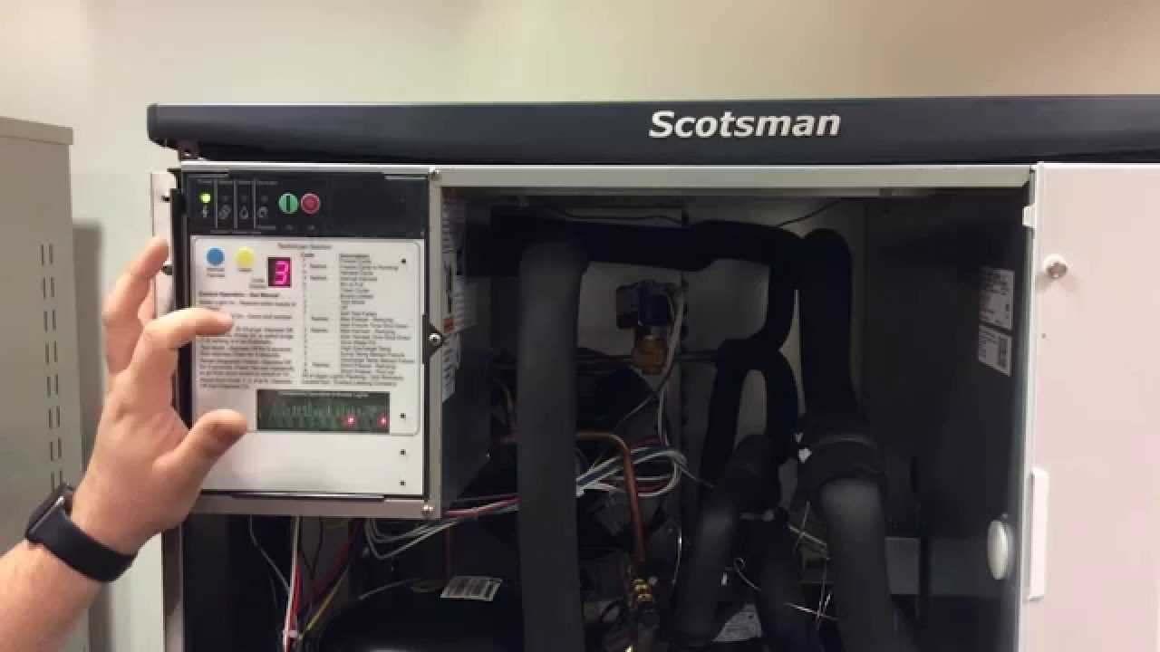 scotsman prodigy ice machine parts diagram