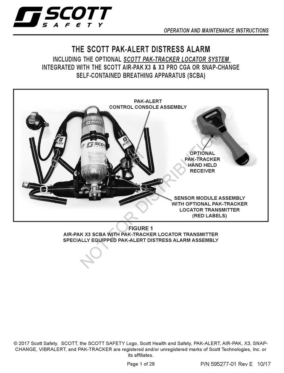 scott 4.5 scba parts diagram