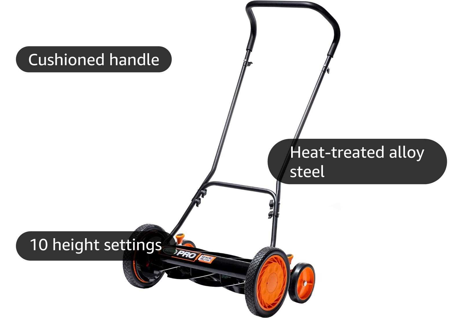 scotts reel mower parts diagram