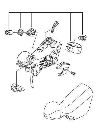 shimano shifter parts diagram