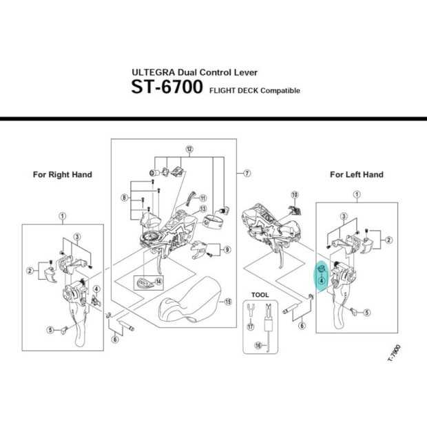 shimano shifter parts diagram