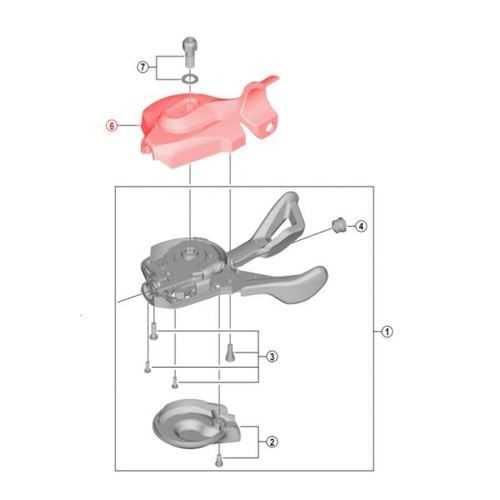 shimano slx shifter parts diagram