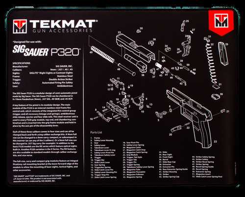 sig p320 parts diagram