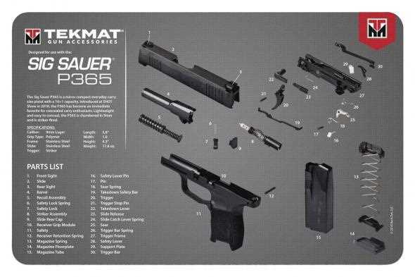 sig p320 parts diagram