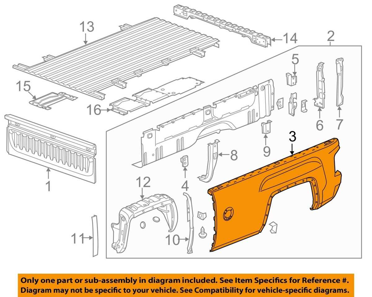 silverado parts diagram