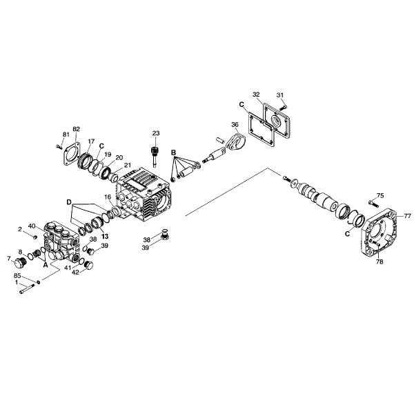 simpson pressure washer pump parts diagram