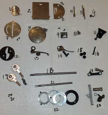 singer 201 parts diagram