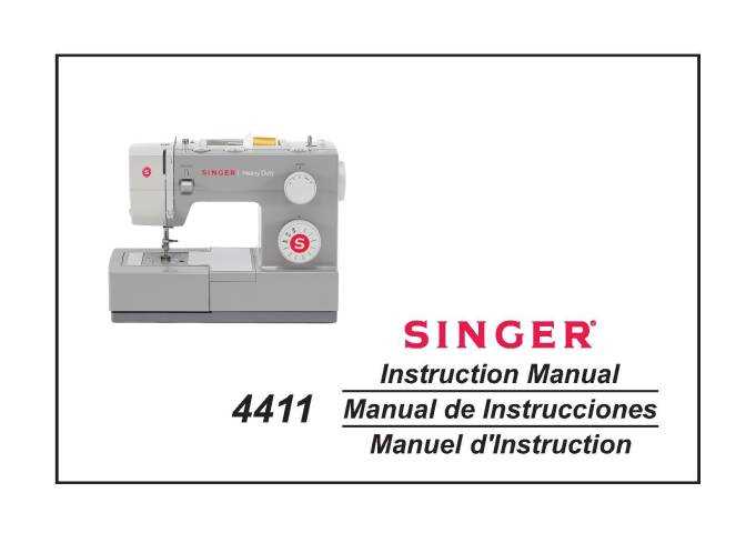 singer 4423 parts diagram